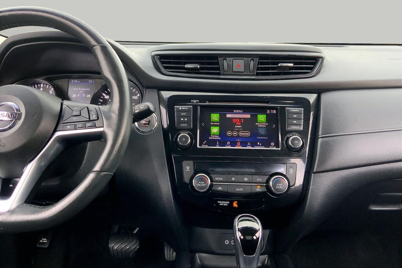 2018 Nissan Rogue SV Gun Metallic at Sterling McCall Nissan
