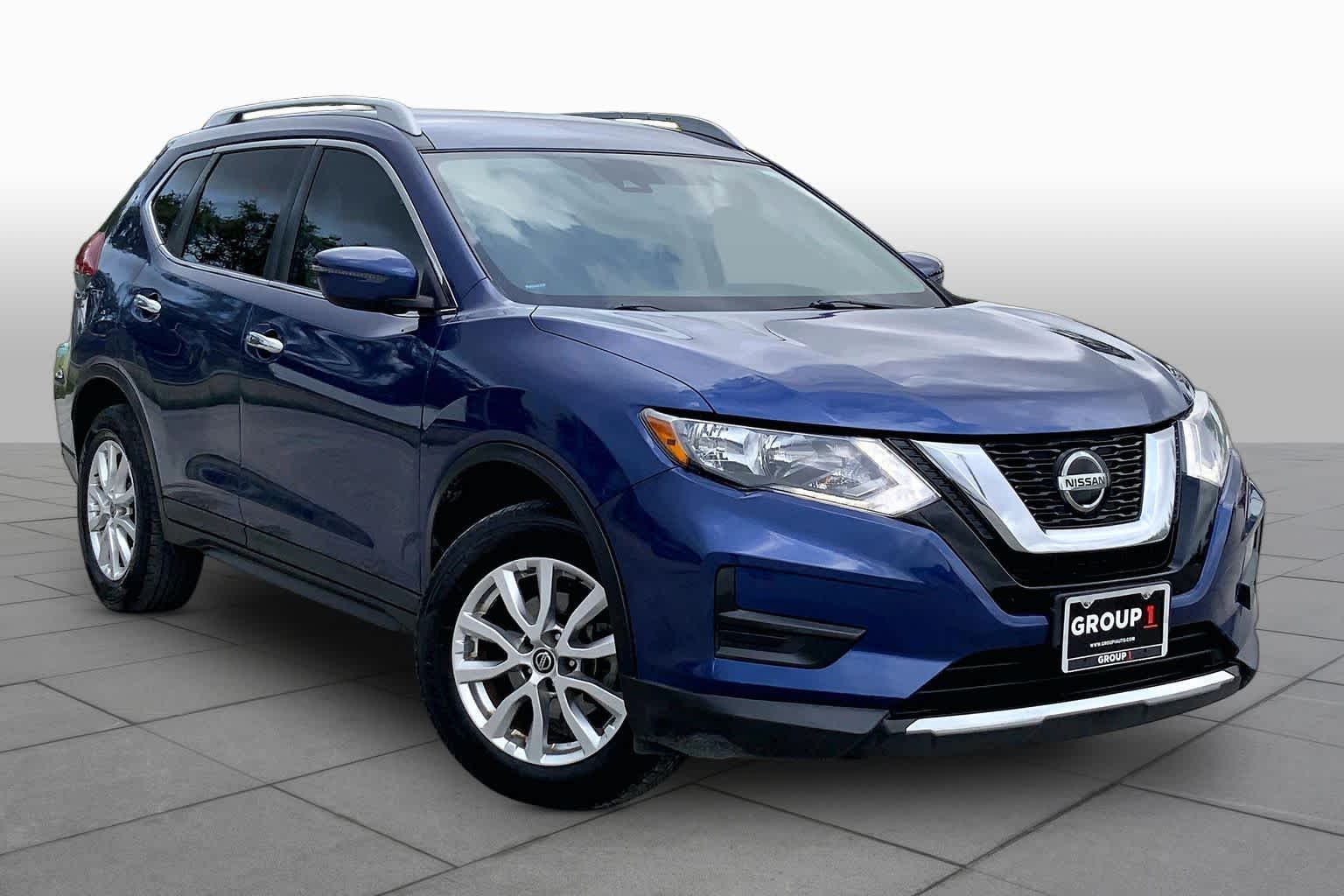 2020 Nissan Rogue SV Caspian Blue Metallic at Beck & Masten Kia
