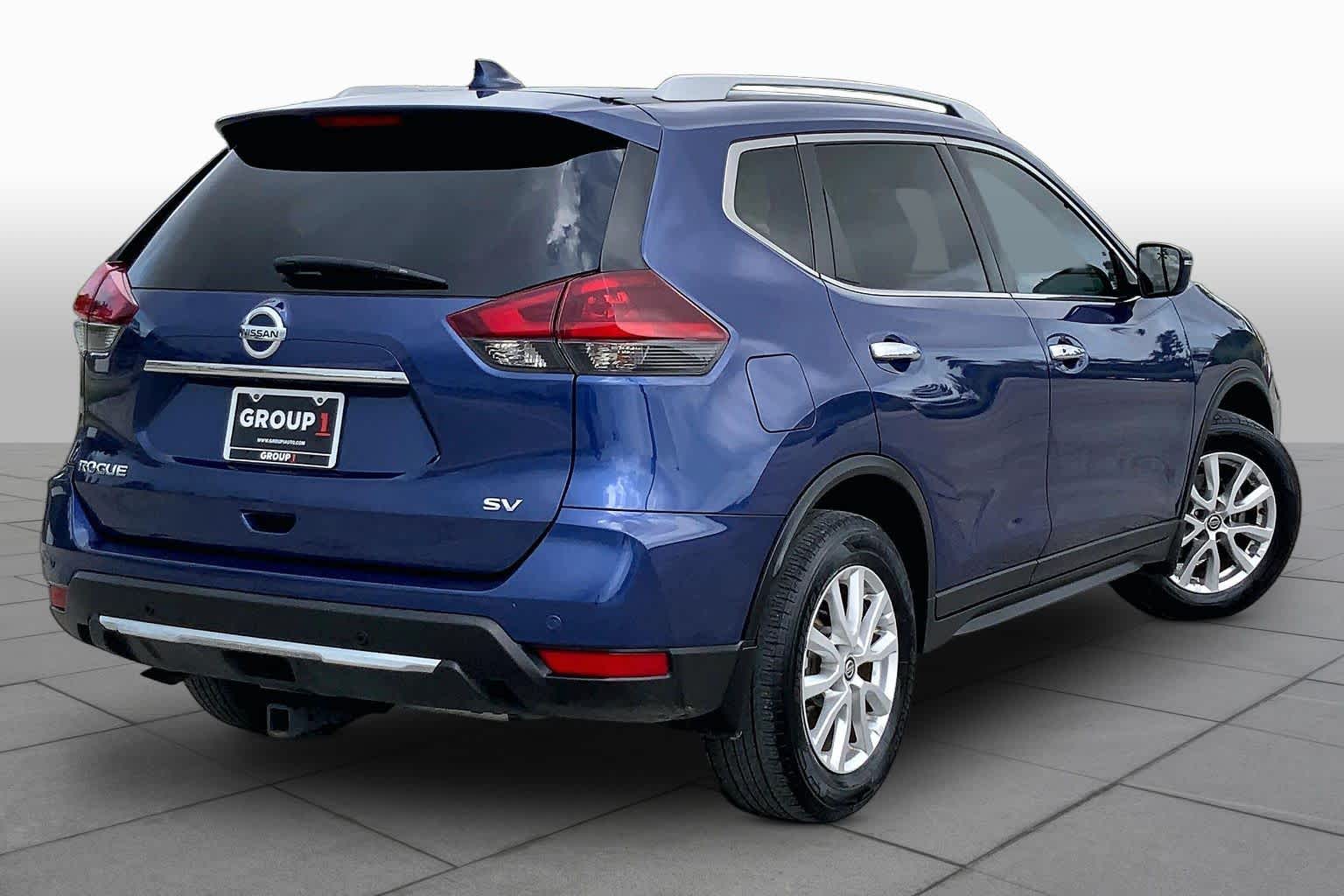 2020 Nissan Rogue SV Caspian Blue Metallic at Beck & Masten Kia