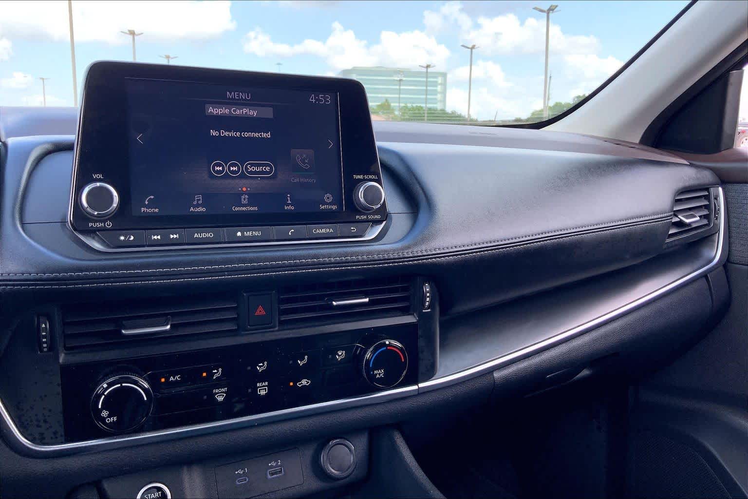 2021 Nissan Rogue S Super Black at Tomball Chrysler Dodge Jeep Ram