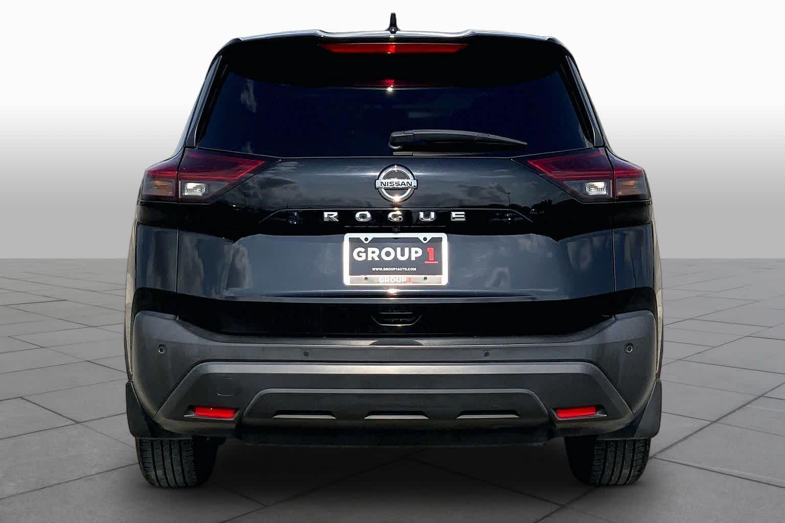 2021 Nissan Rogue S Super Black at Tomball Chrysler Dodge Jeep Ram