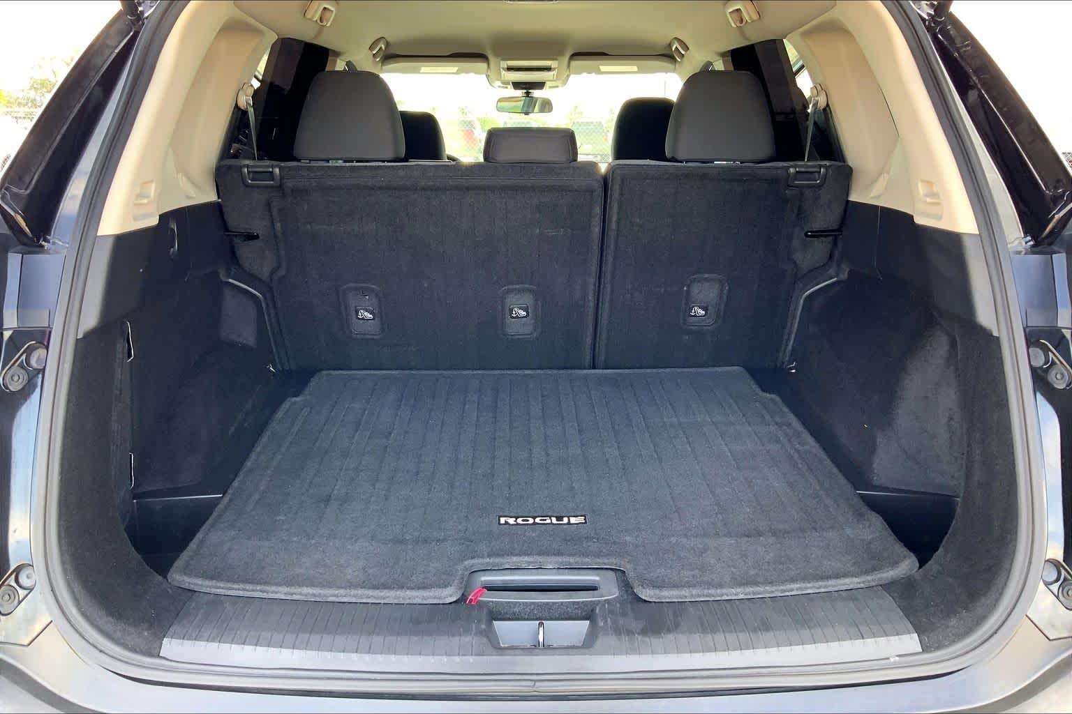 2021 Nissan Rogue S Super Black at Tomball Chrysler Dodge Jeep Ram