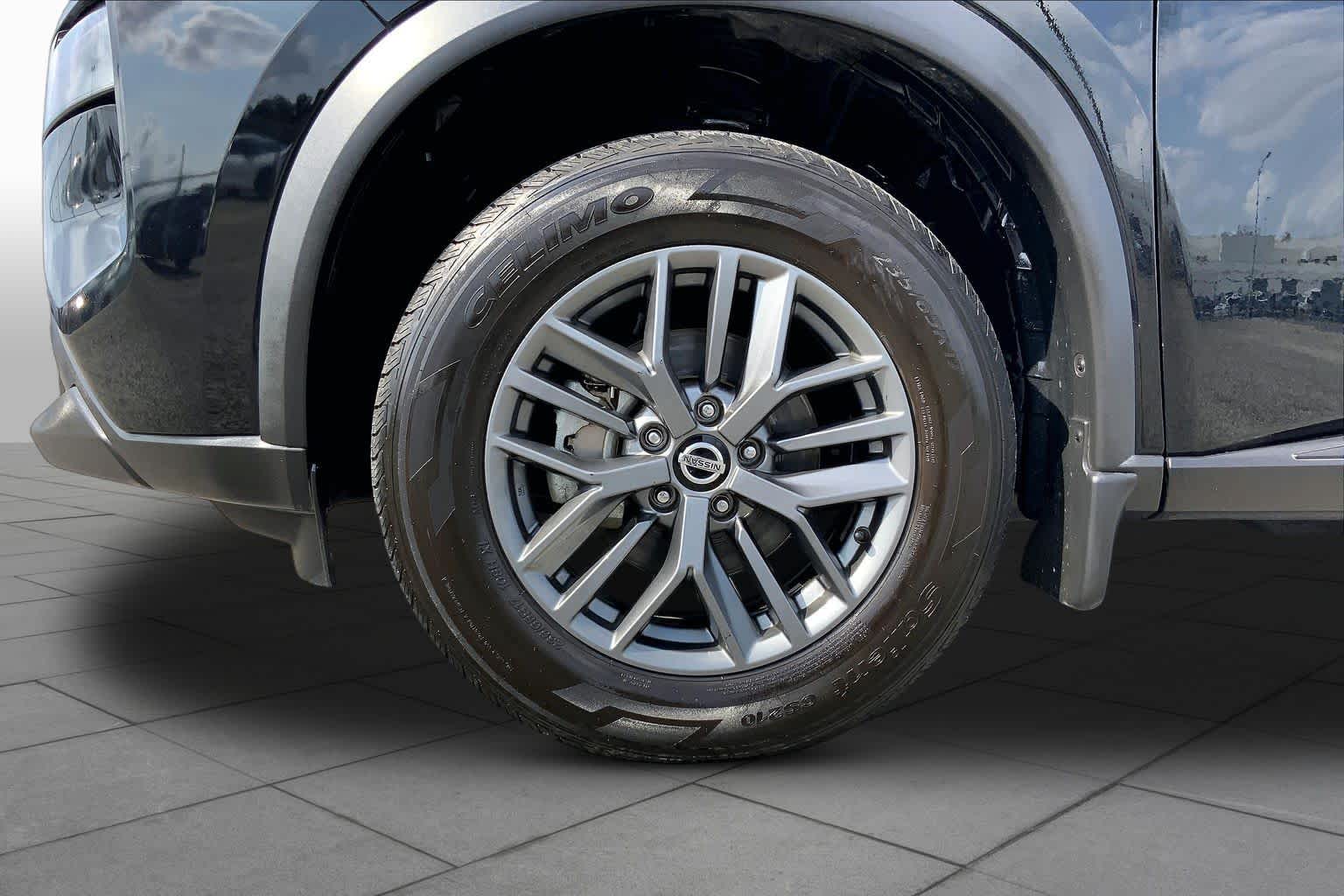 2021 Nissan Rogue S Super Black at Tomball Chrysler Dodge Jeep Ram