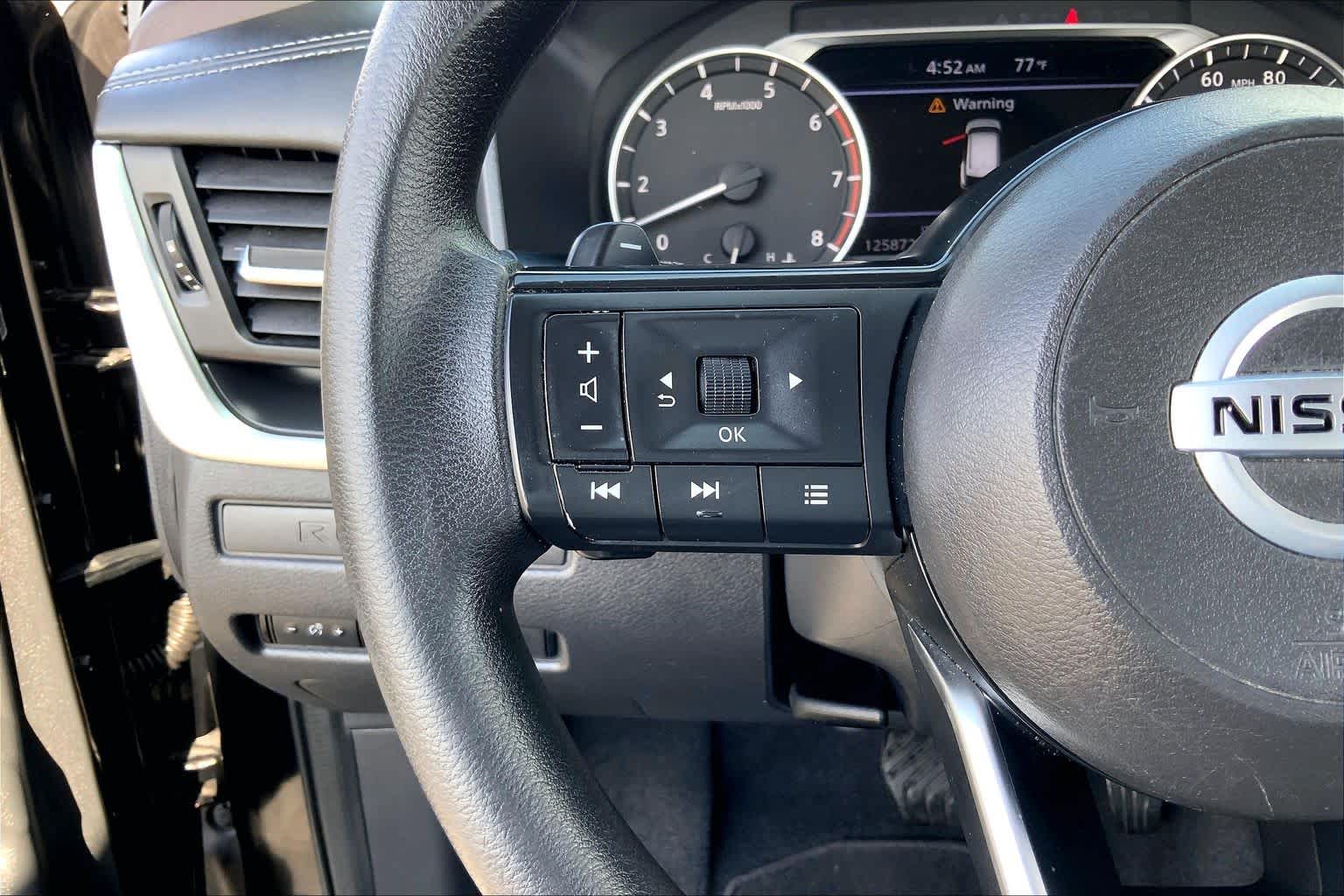 2021 Nissan Rogue S Super Black at Tomball Chrysler Dodge Jeep Ram