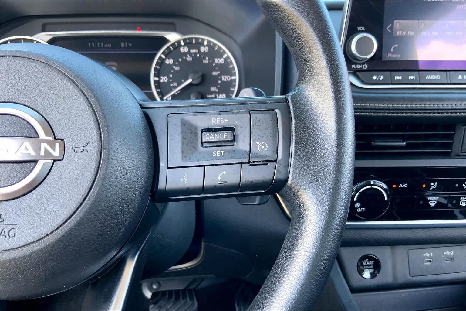 2024 Nissan Rogue S Super Black at Beck & Masten Kia