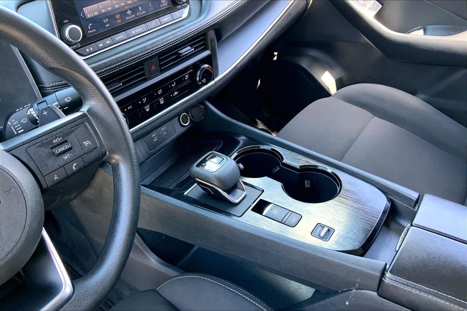 2024 Nissan Rogue S Super Black at Beck & Masten Kia