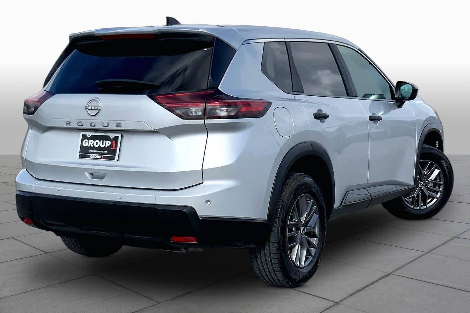 2024 Nissan Rogue S Brilliant Silver Metallic at Beck & Masten Kia
