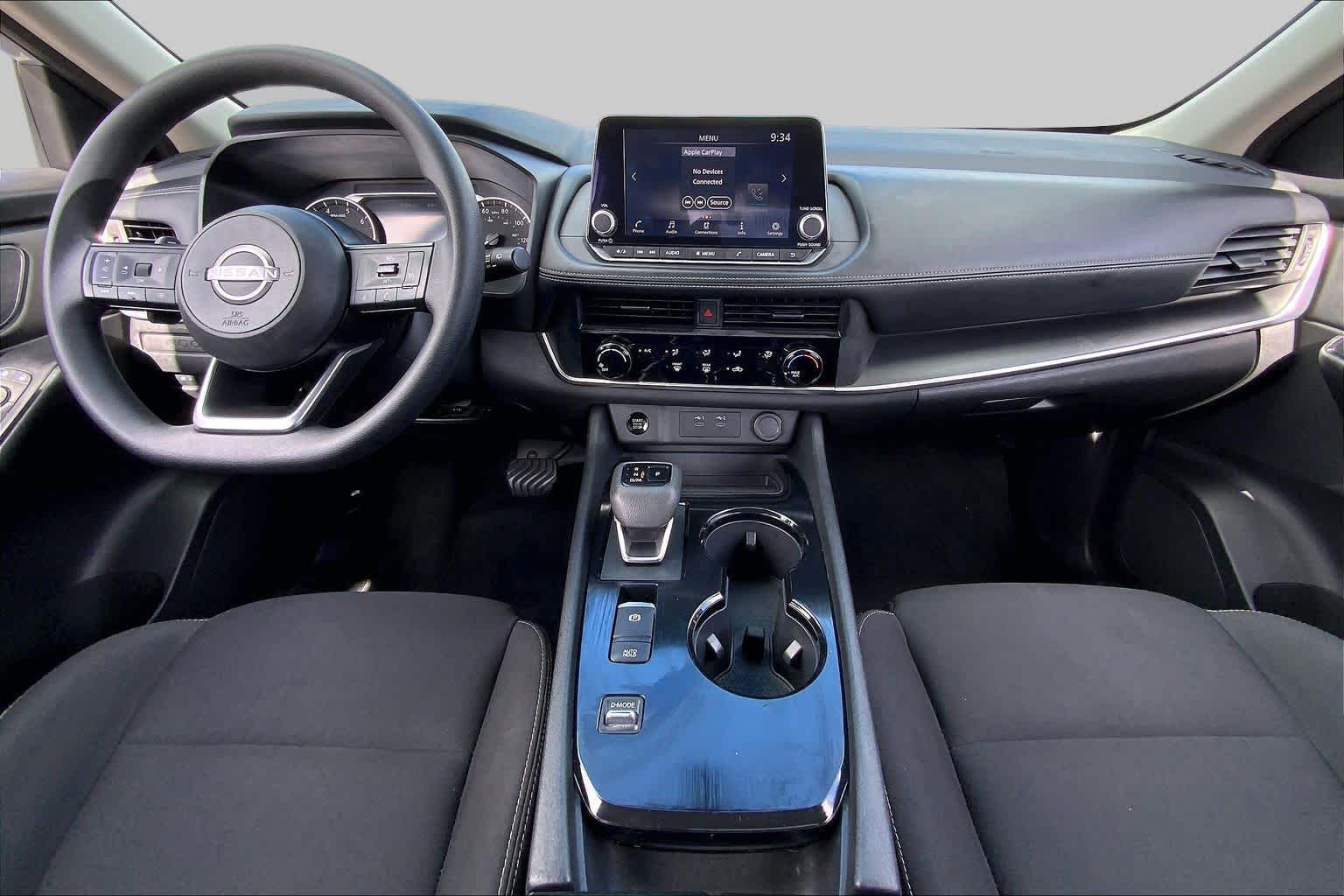 2024 Nissan Rogue S Brilliant Silver Metallic at Beck & Masten Kia