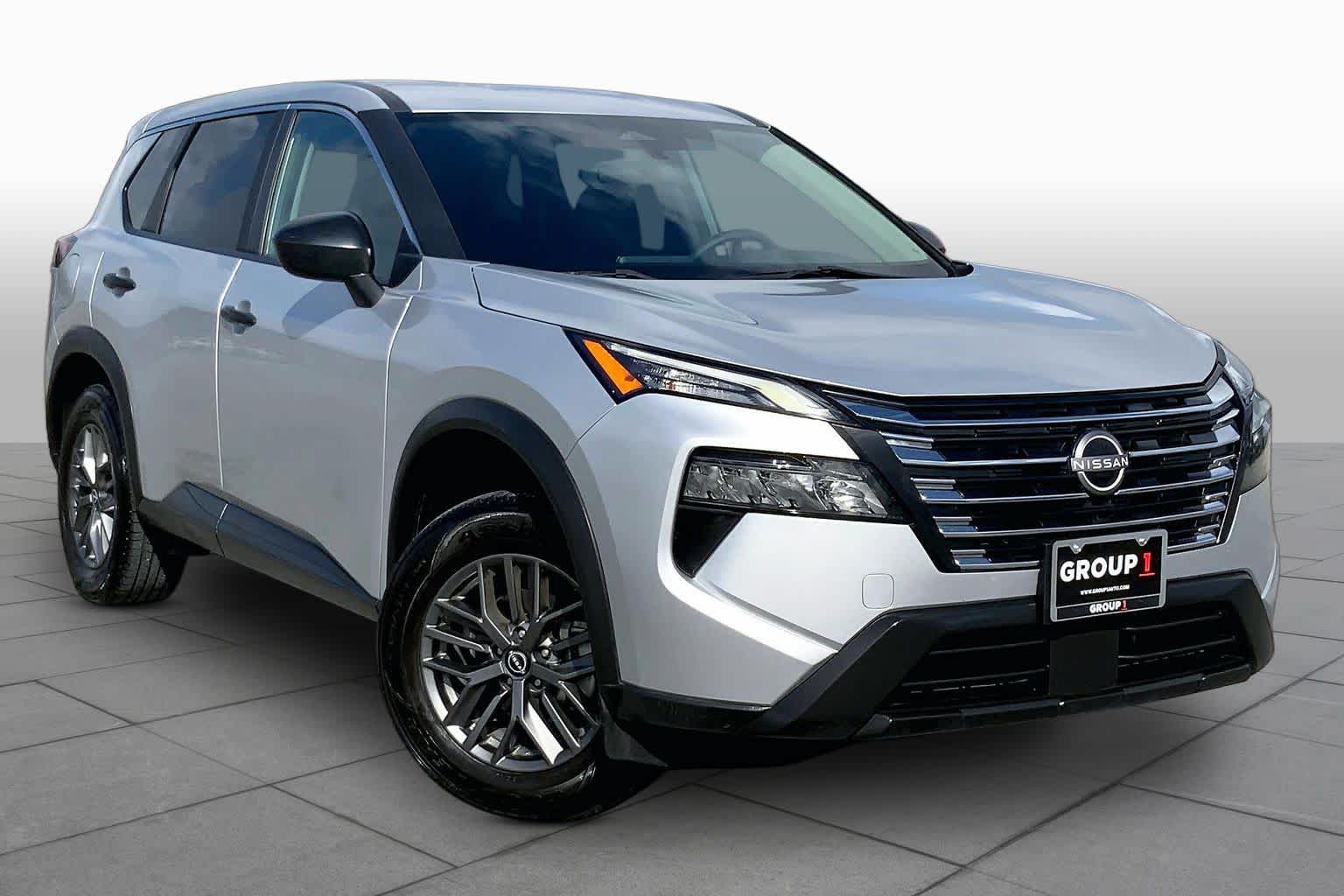 2024 Nissan Rogue S Brilliant Silver Metallic at Beck & Masten Kia
