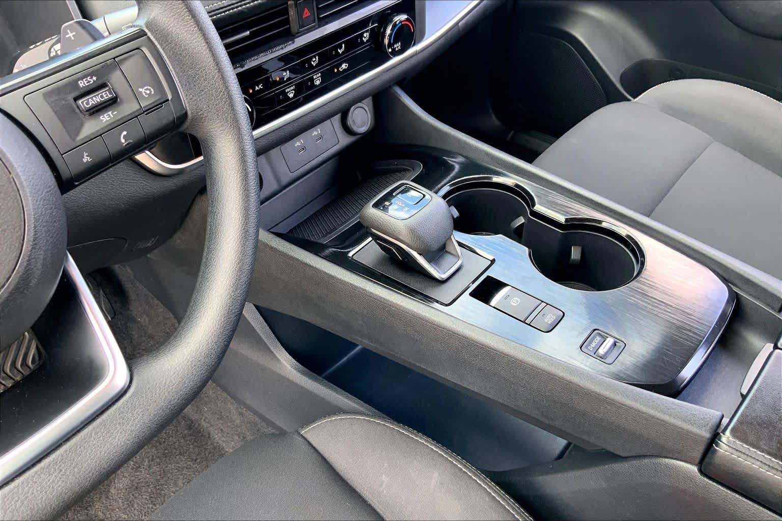 2024 Nissan Rogue S Brilliant Silver Metallic at Beck & Masten Kia