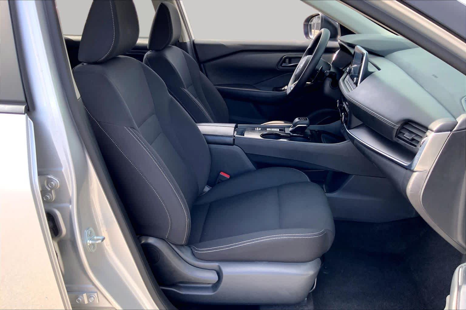 2024 Nissan Rogue S Brilliant Silver Metallic at Beck & Masten Kia