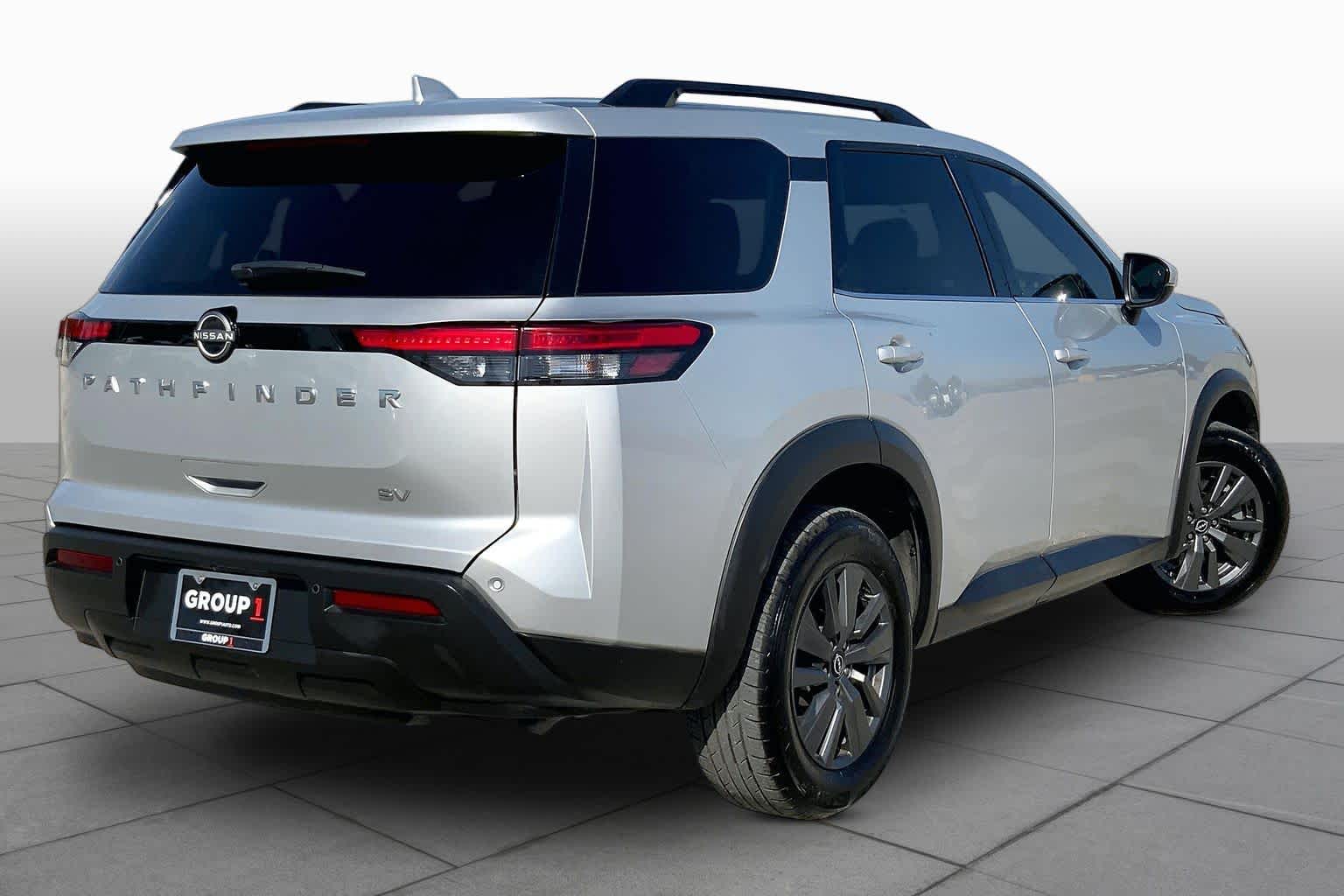 2023 Nissan Pathfinder SV Brilliant Silver Metallic at Group 1 Toyota Southwest