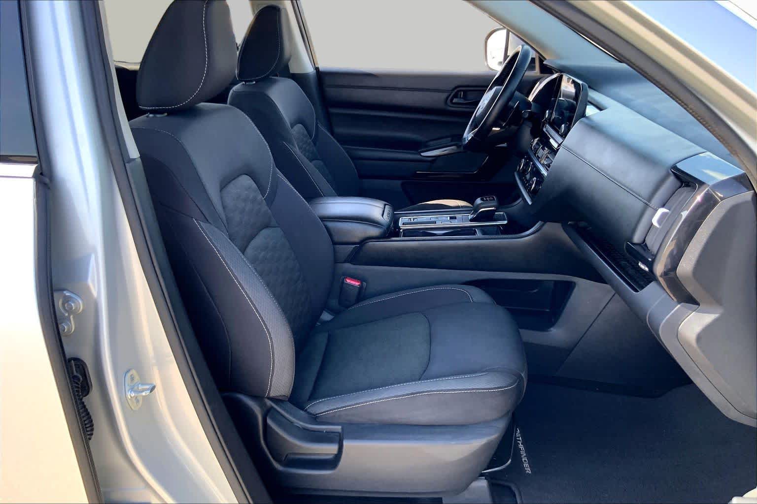 2023 Nissan Pathfinder SV Brilliant Silver Metallic at Group 1 Toyota Southwest