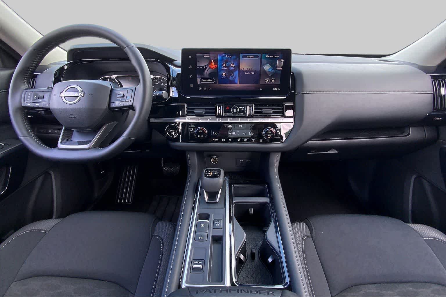 2026 Nissan Pathfinder SV Super Black at AutoNation Chrysler Jeep Dodge Ram Spring