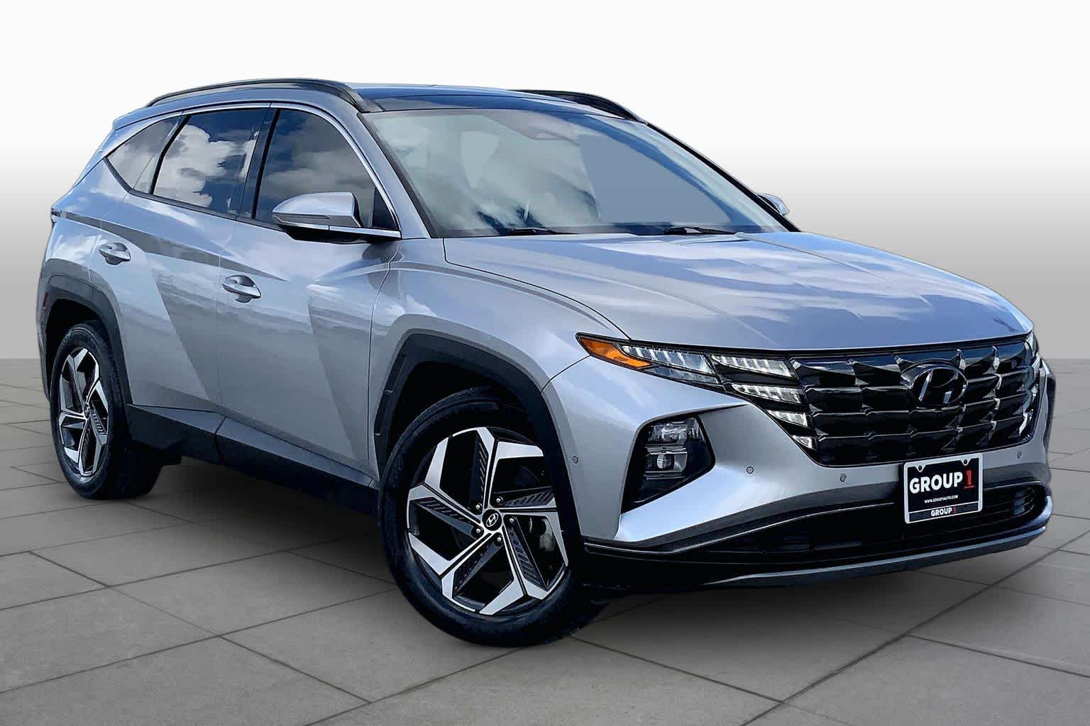 2022 Hyundai Tucson Limited Shimmering Silver at Group 1 Toyota Southwest