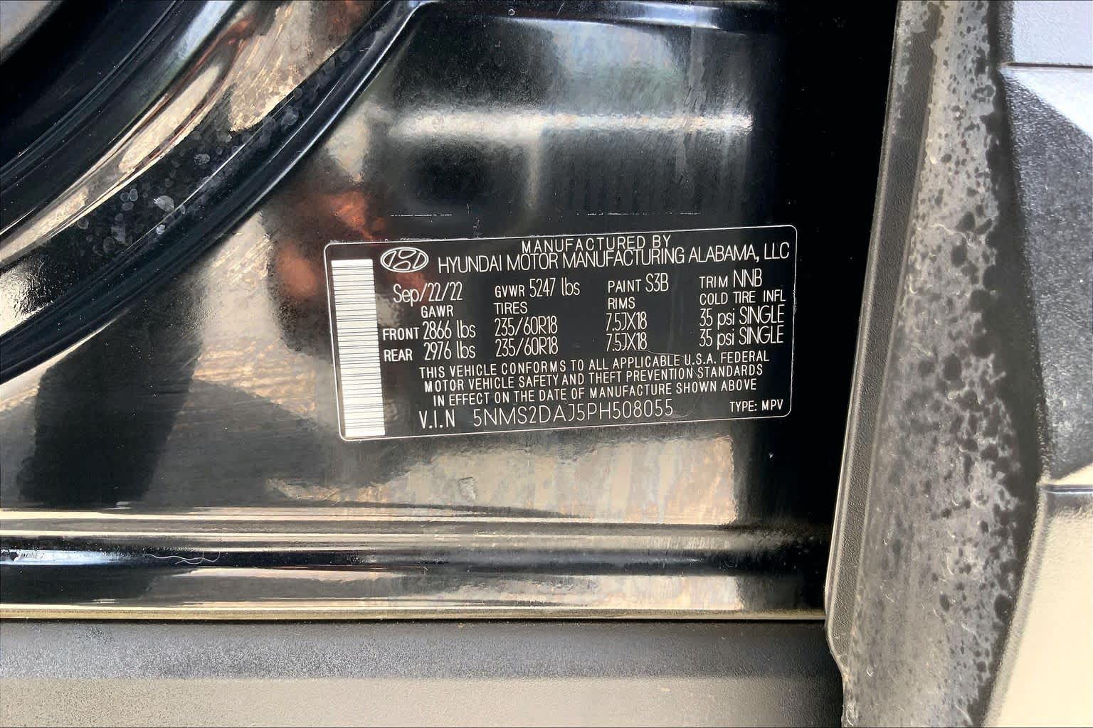 2023 Hyundai Santa Fe SEL Twilight Black at Lone Star Chevrolet