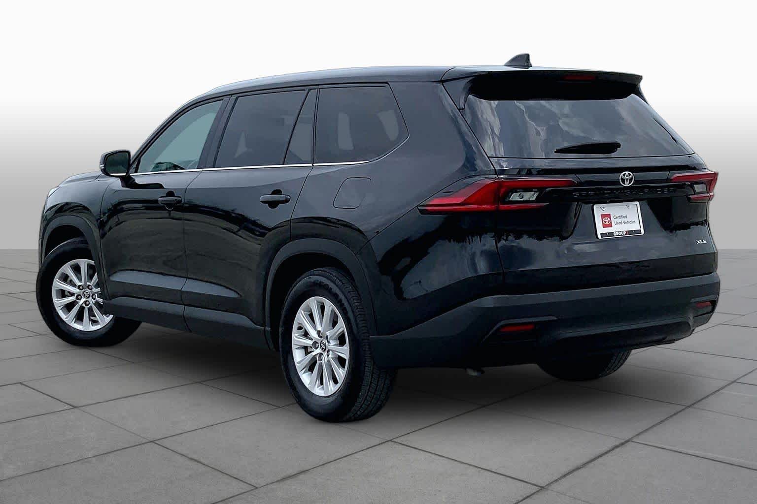 2025 Toyota Grand Highlander XLE Midnight Black Metallic at Group 1 Toyota Southwest
