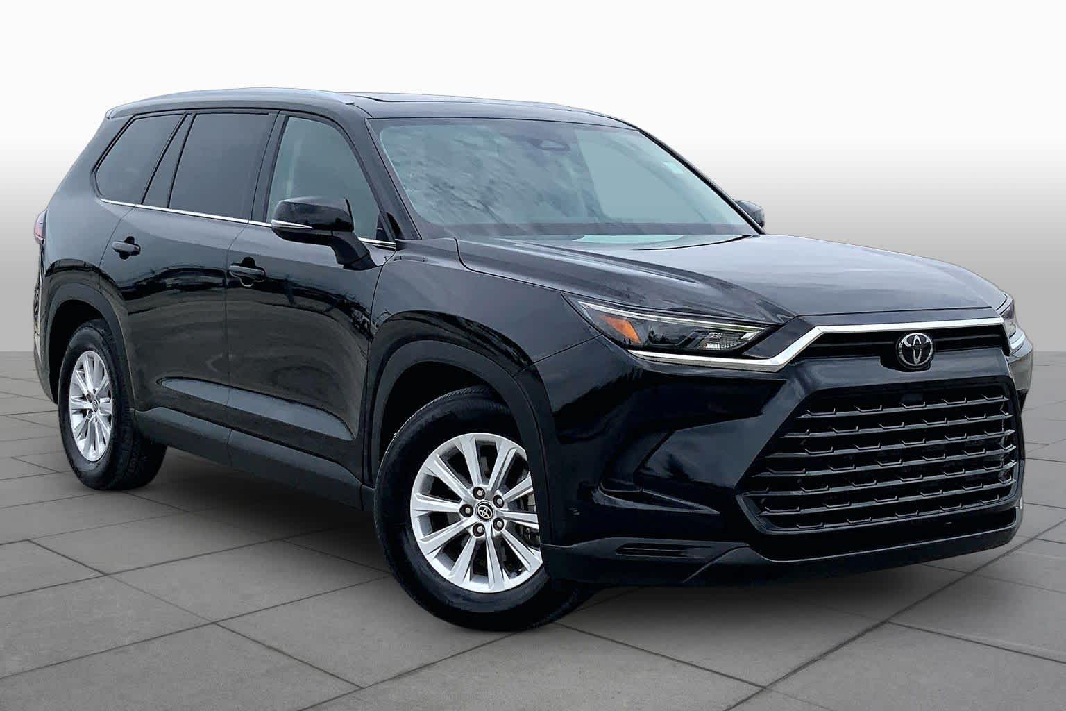 2025 Toyota Grand Highlander XLE Midnight Black Metallic at Group 1 Toyota Southwest