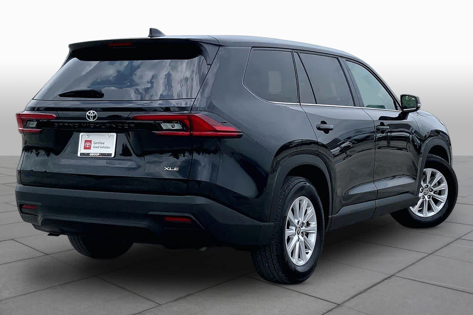 2025 Toyota Grand Highlander XLE Midnight Black Metallic at Group 1 Toyota Southwest