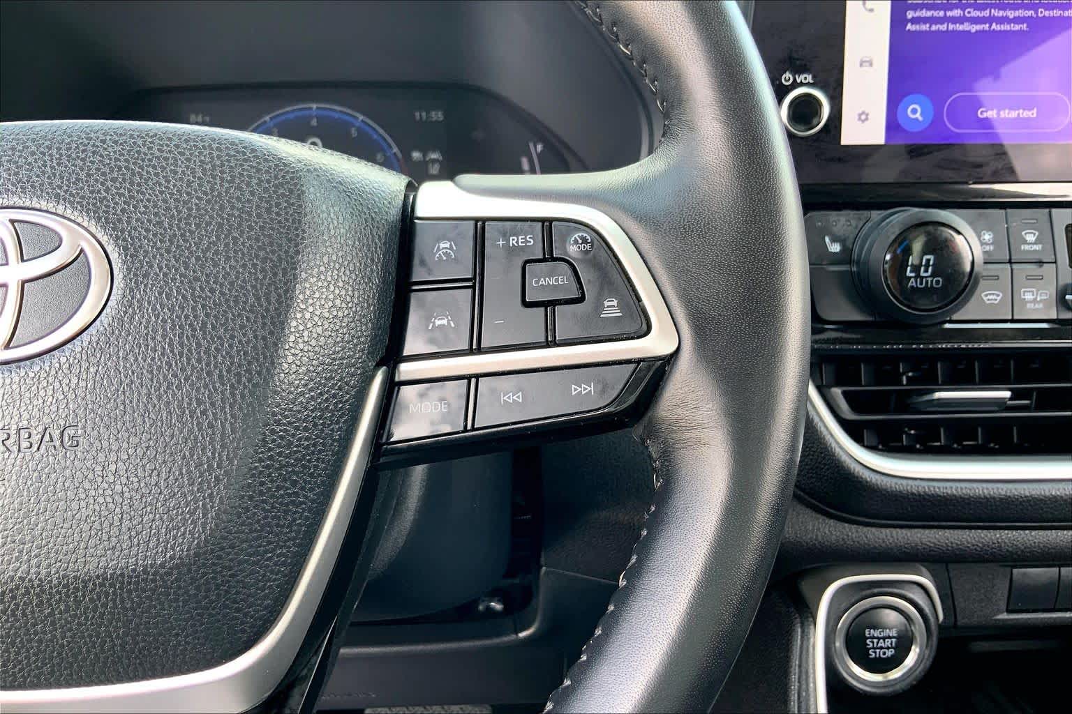 2025 Toyota Grand Highlander XLE Celestial Silver Metallic at Group 1 Toyota Southwest