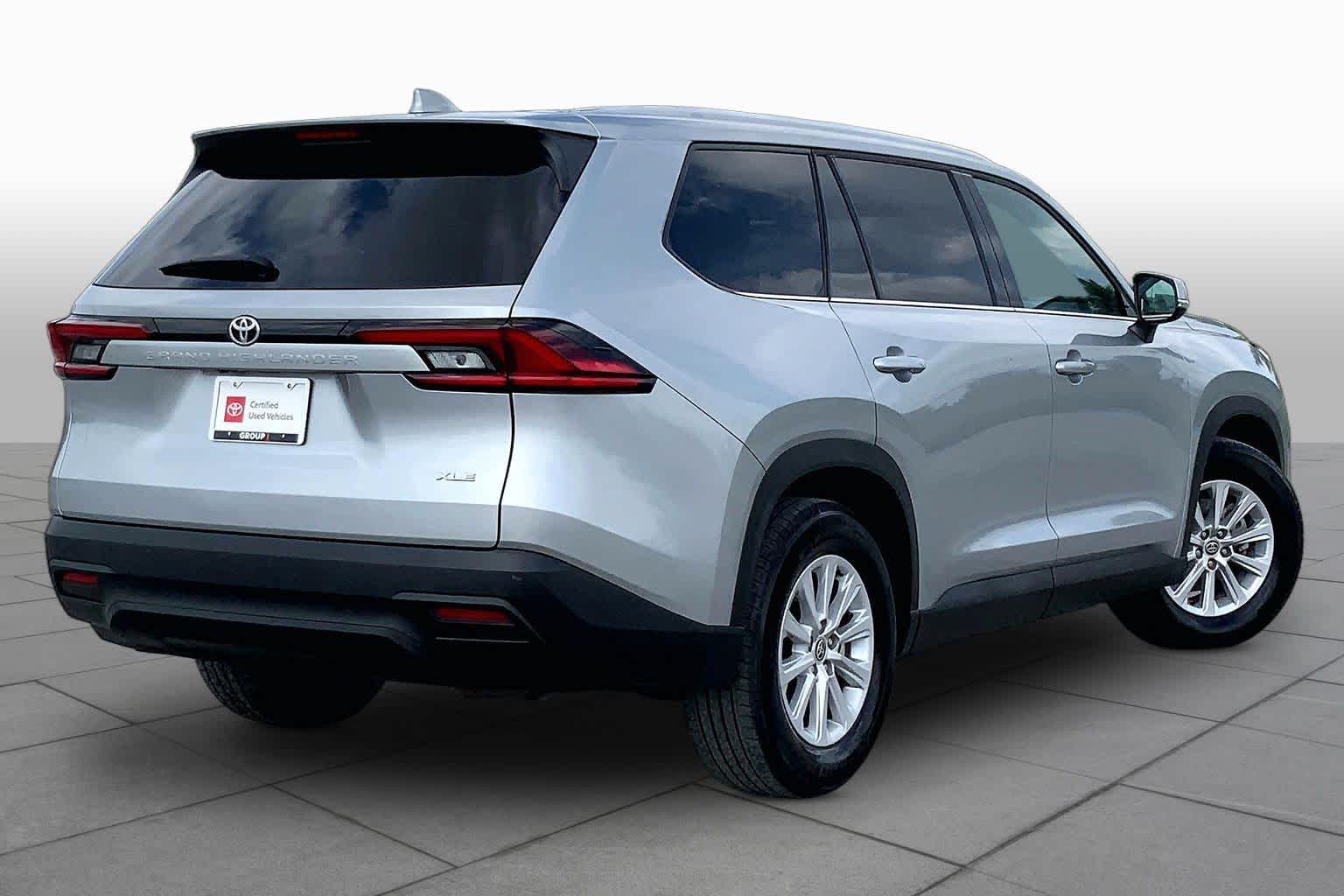 2025 Toyota Grand Highlander XLE Celestial Silver Metallic at Group 1 Toyota Southwest