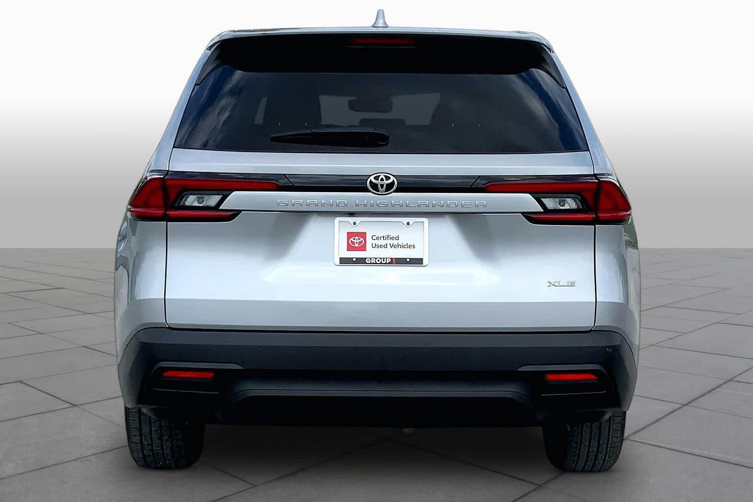 2025 Toyota Grand Highlander XLE Celestial Silver Metallic at Group 1 Toyota Southwest
