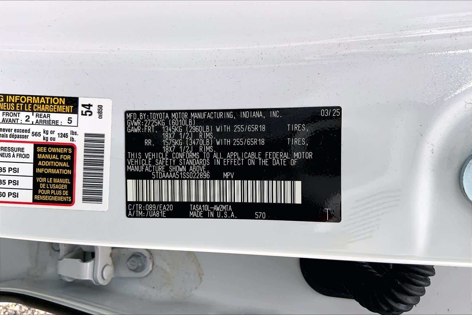 2025 Toyota Grand Highlander XLE Wind Chill Pearl at Group 1 Toyota Southwest