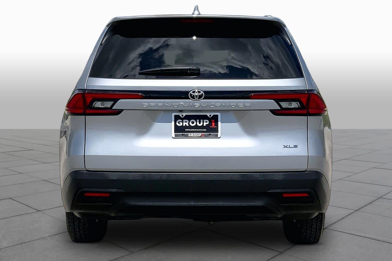 2025 Toyota Grand Highlander XLE Celestial Silver Metallic at Group 1 Toyota Southwest