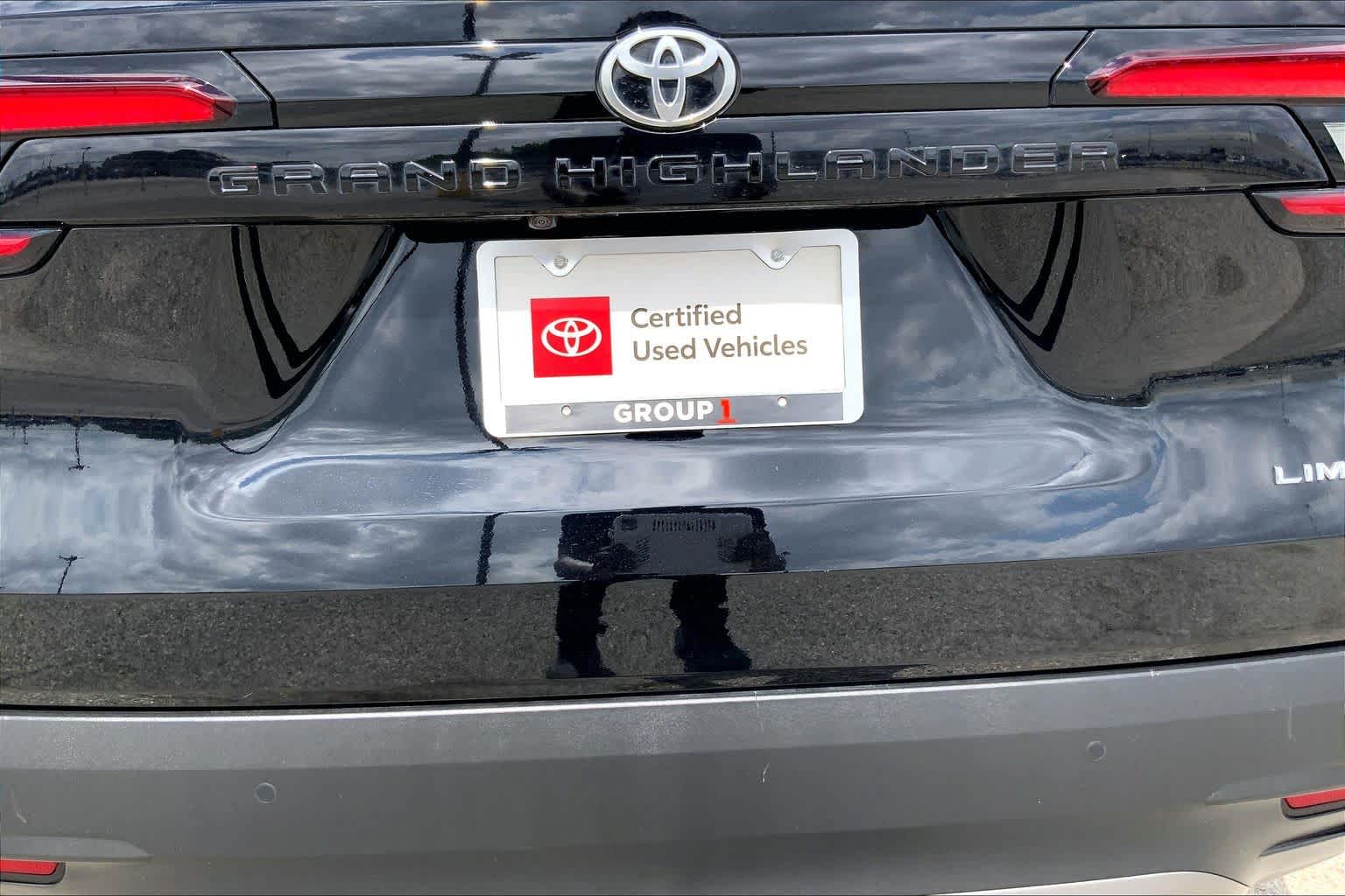 2025 Toyota Grand Highlander Limited Midnight Black Metallic at Group 1 Toyota Southwest