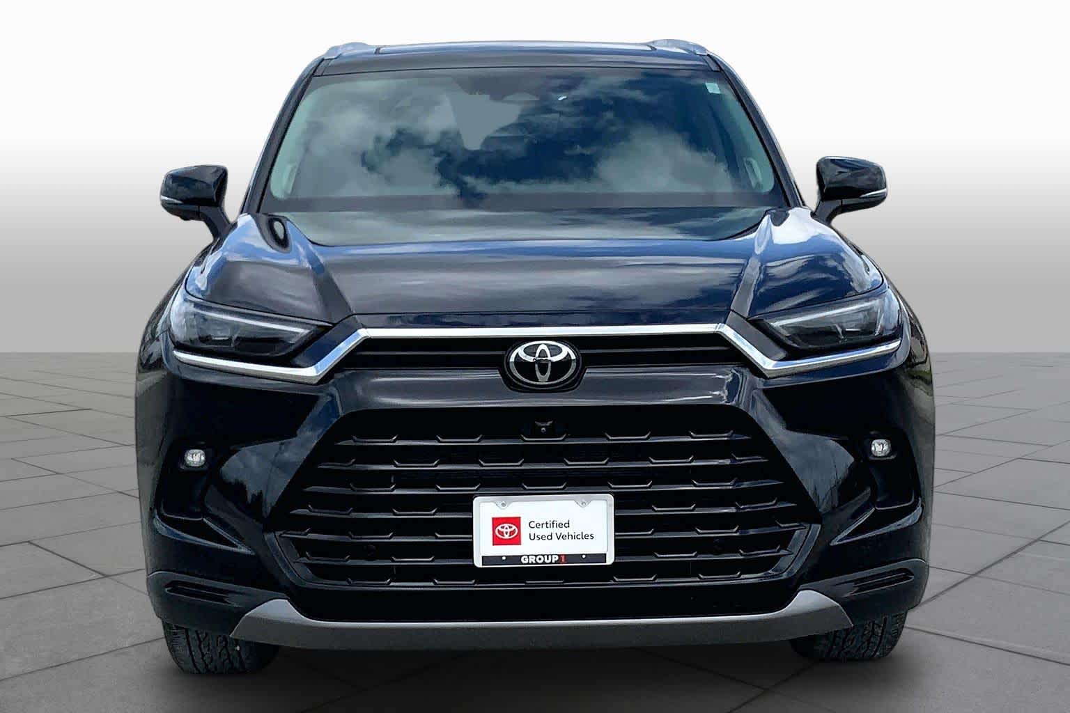 2025 Toyota Grand Highlander Limited Midnight Black Metallic at Group 1 Toyota Southwest