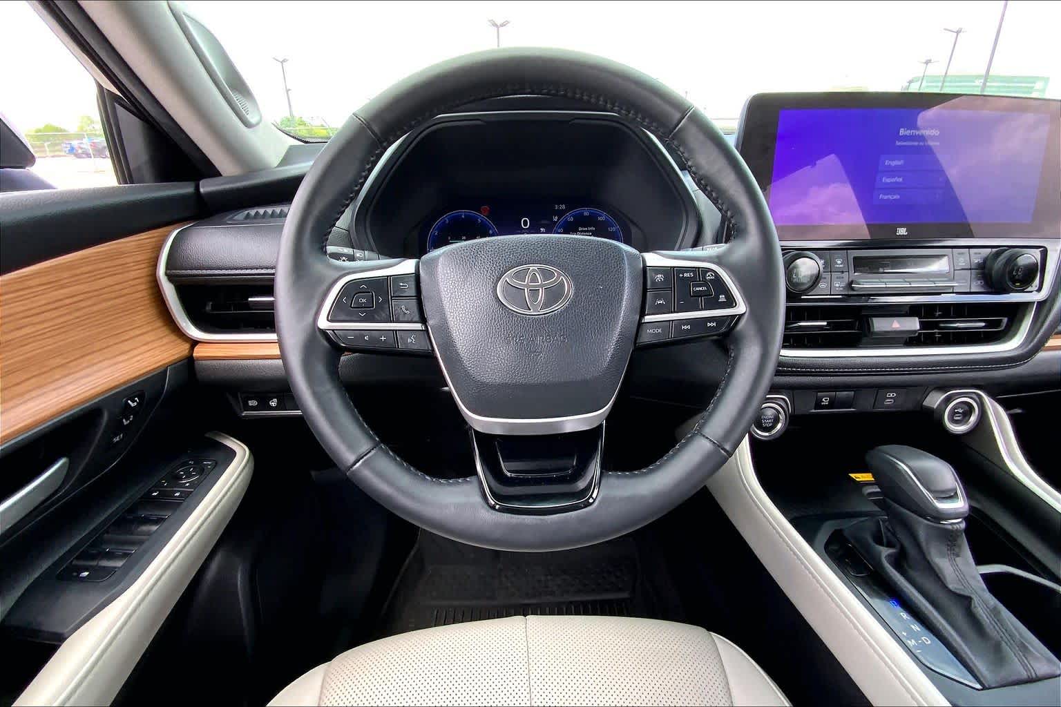 2025 Toyota Grand Highlander Limited Midnight Black Metallic at Group 1 Toyota Southwest
