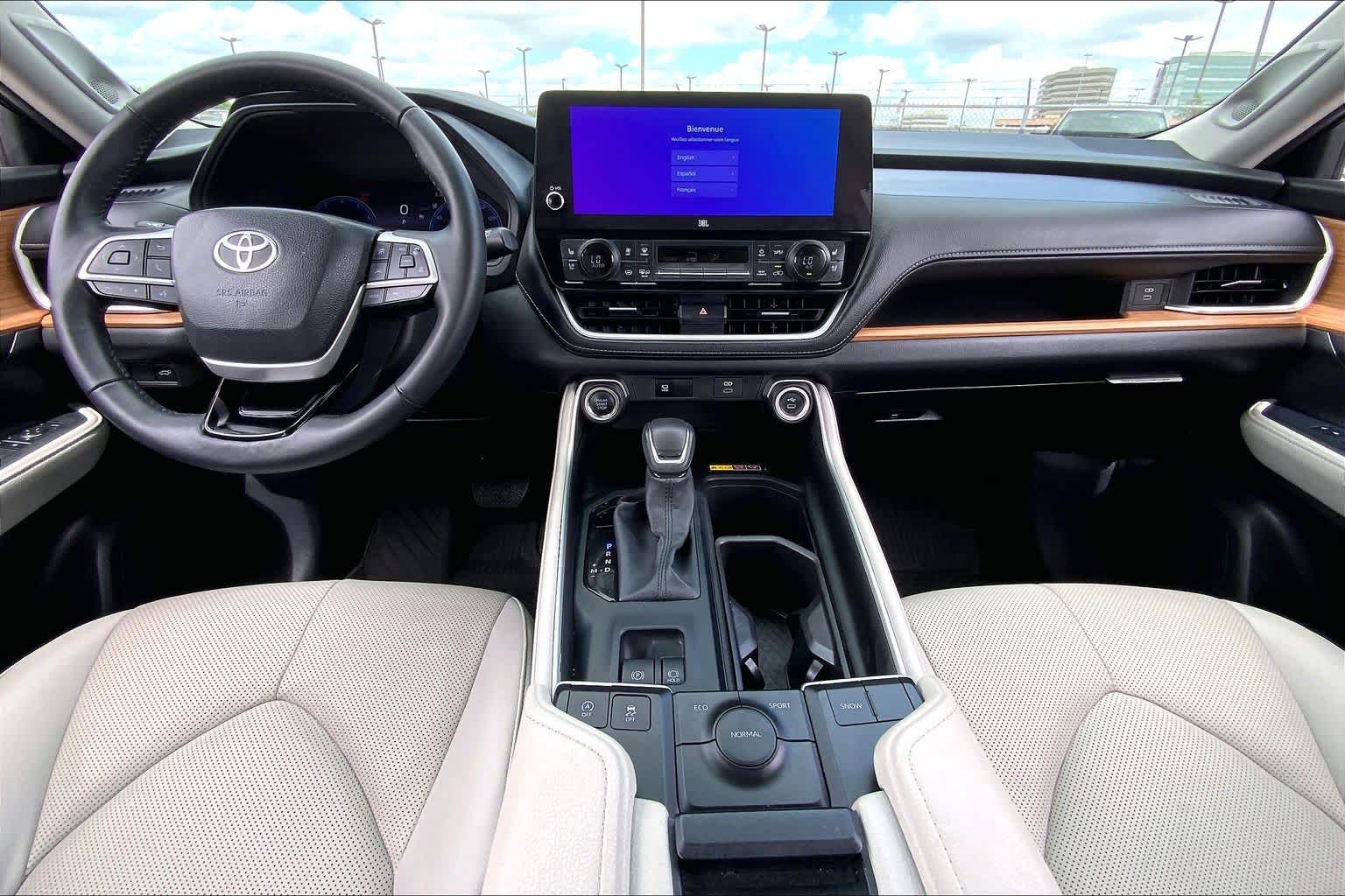 2025 Toyota Grand Highlander Limited Midnight Black Metallic at Group 1 Toyota Southwest