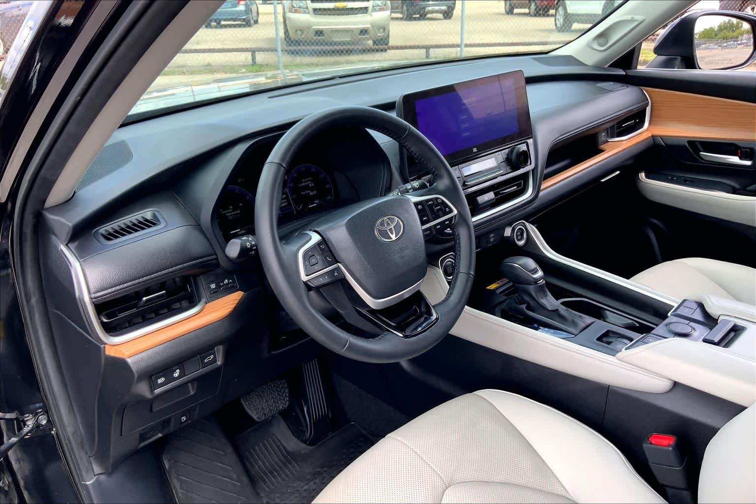2025 Toyota Grand Highlander Limited Midnight Black Metallic at Group 1 Toyota Southwest