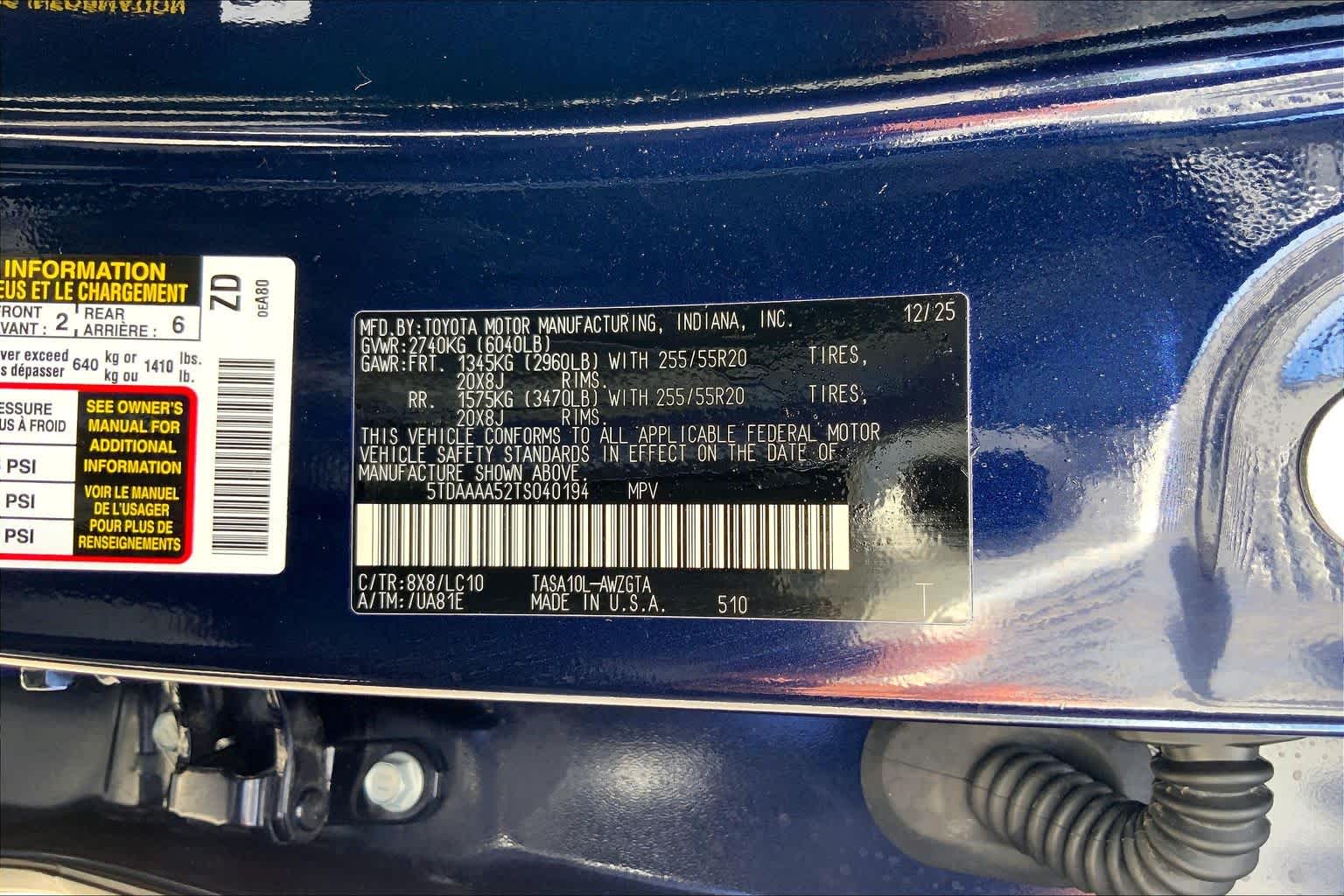 2026 Toyota Grand Highlander Limited Blueprint at Group 1 Toyota Southwest