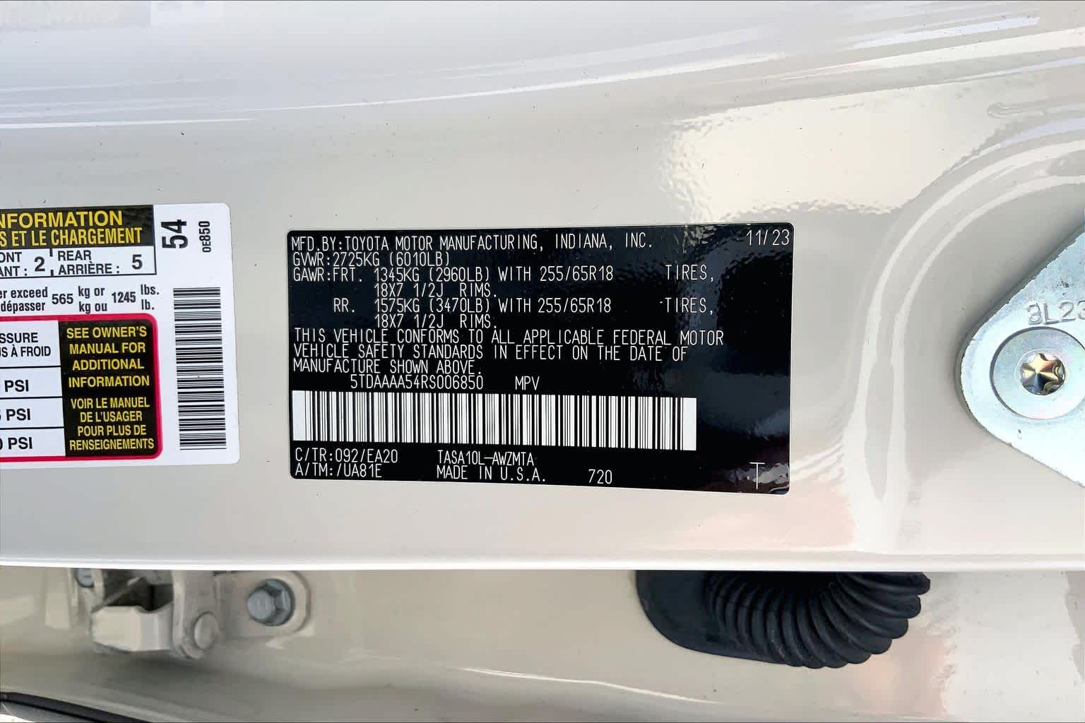 2024 Toyota Grand Highlander XLE Coastal Cream at Group 1 Toyota Southwest