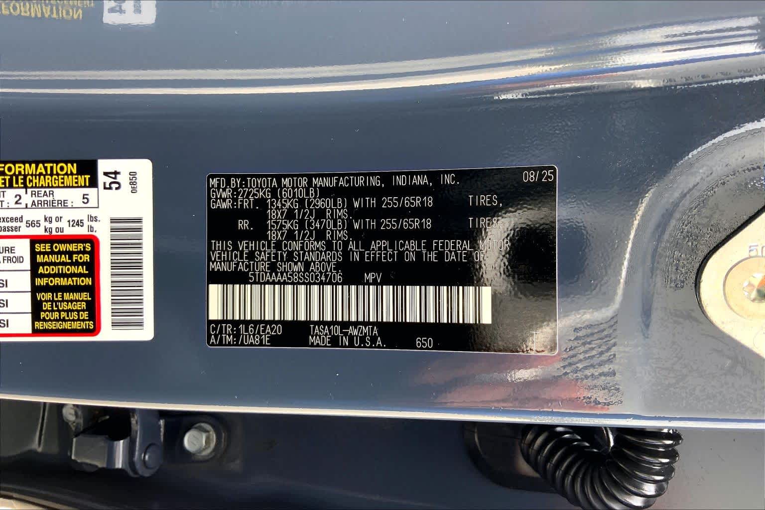 2025 Toyota Grand Highlander XLE Storm Cloud at Tomball Ford