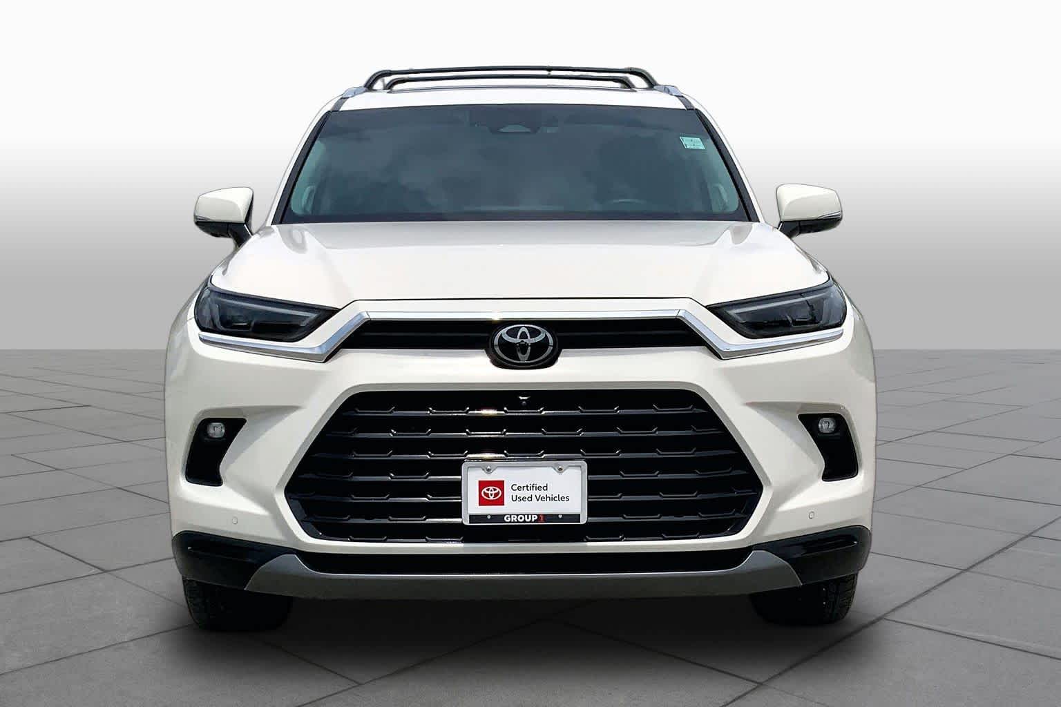 2024 Toyota Grand Highlander Limited Coastal Cream at Group 1 Toyota Southwest