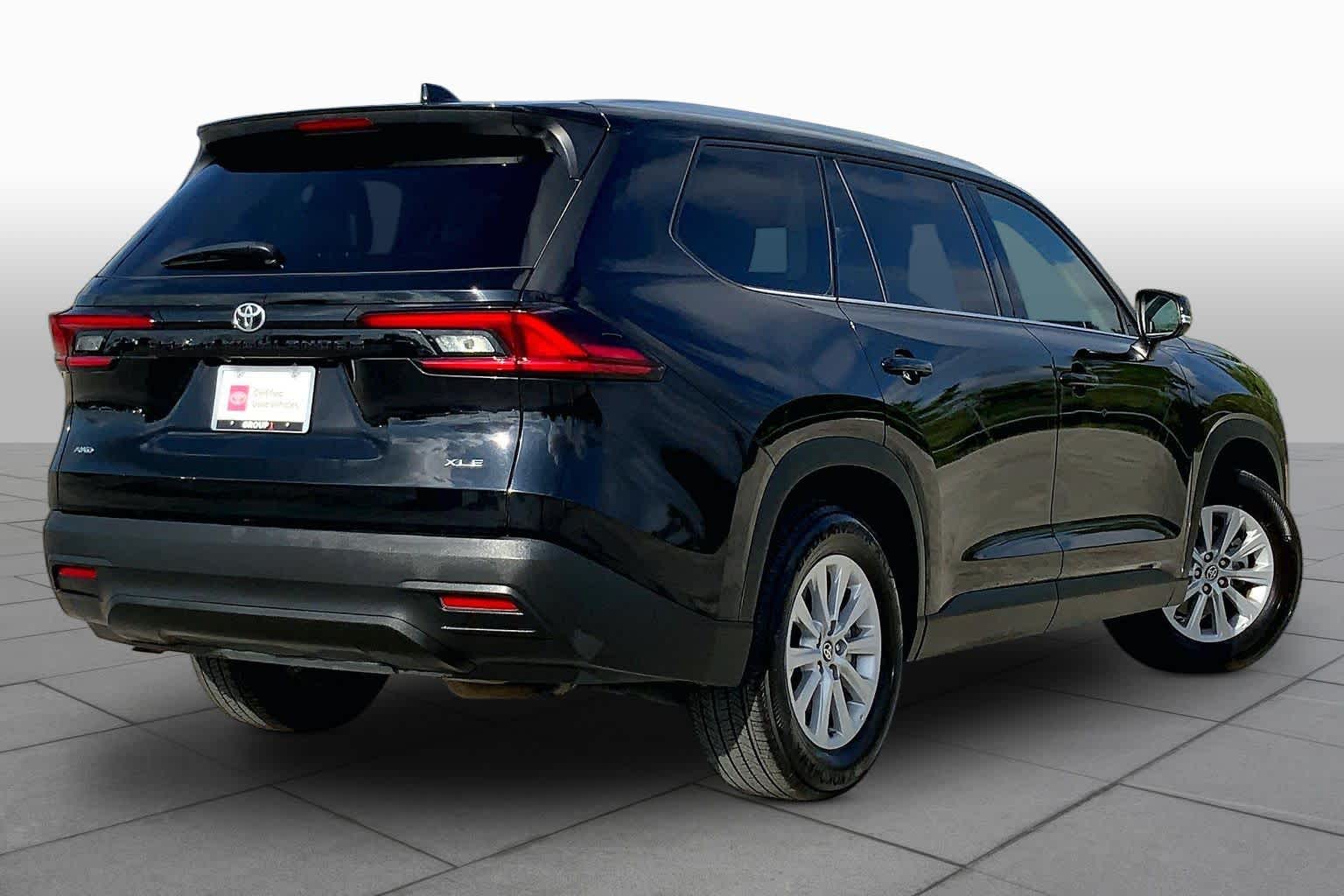 2025 Toyota Grand Highlander XLE Midnight Black Metallic at Group 1 Toyota Southwest