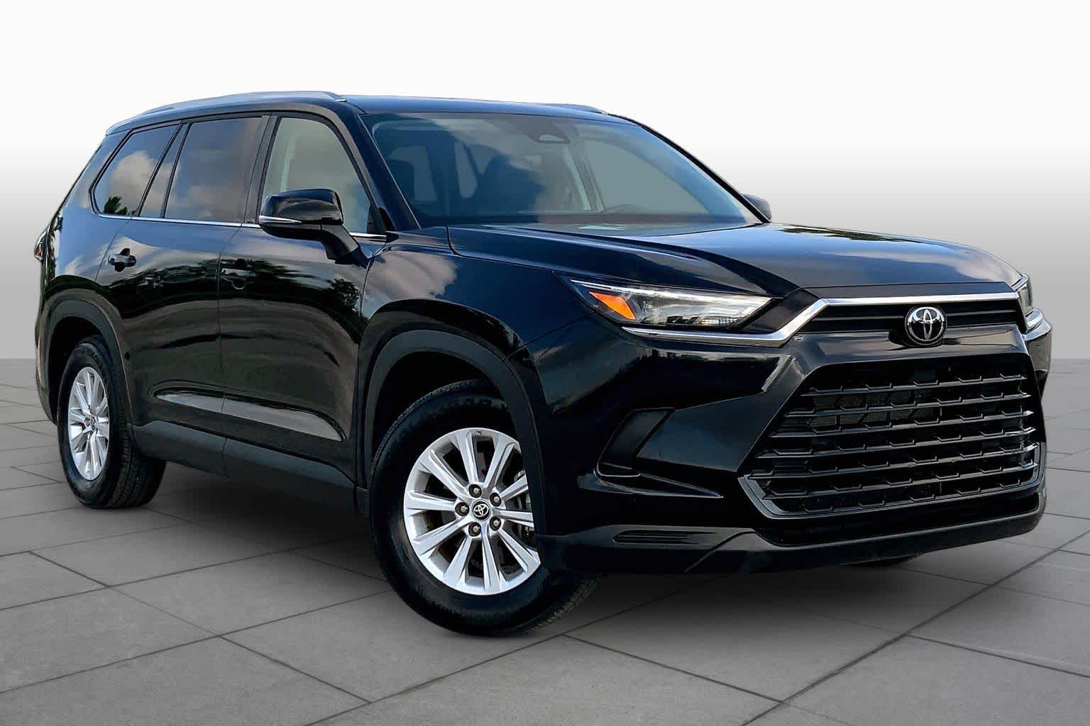 2025 Toyota Grand Highlander XLE Midnight Black Metallic at Group 1 Toyota Southwest