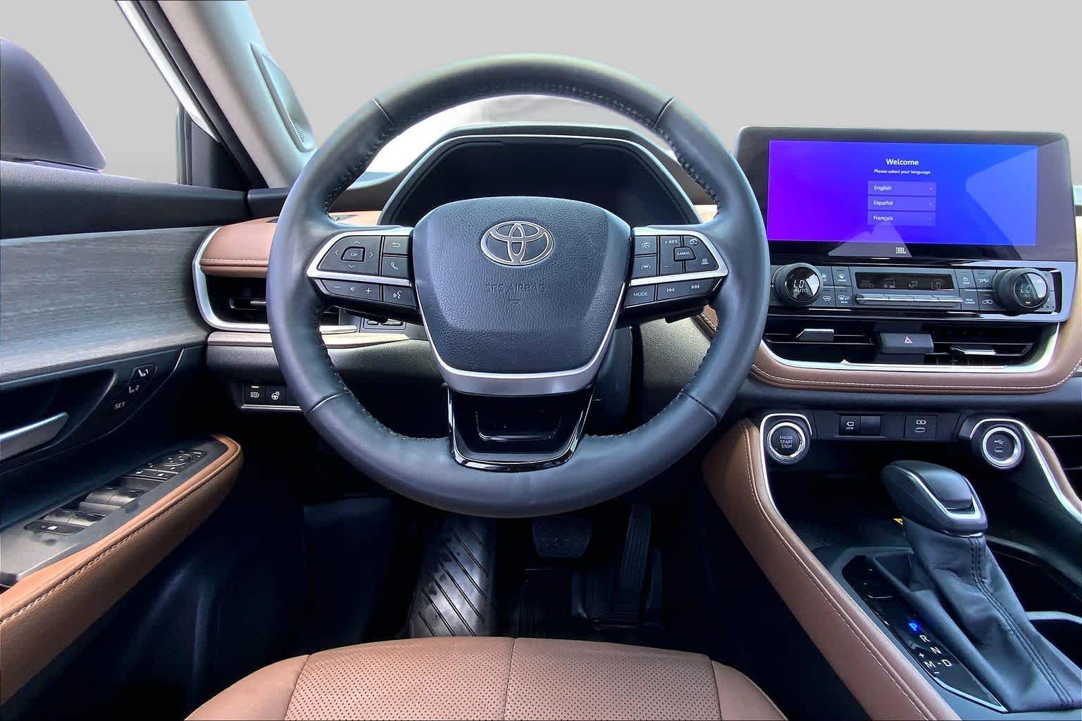 2026 Toyota Grand Highlander Platinum Wind Chill Pearl at Group 1 Toyota Southwest