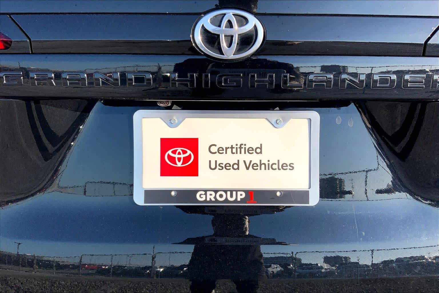 2026 Toyota Grand Highlander Platinum Midnight Black Metallic at Group 1 Toyota Southwest