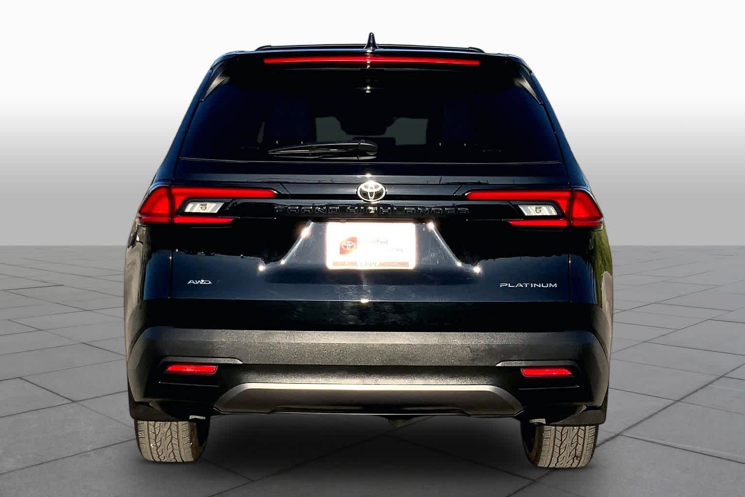2026 Toyota Grand Highlander Platinum Midnight Black Metallic at Group 1 Toyota Southwest