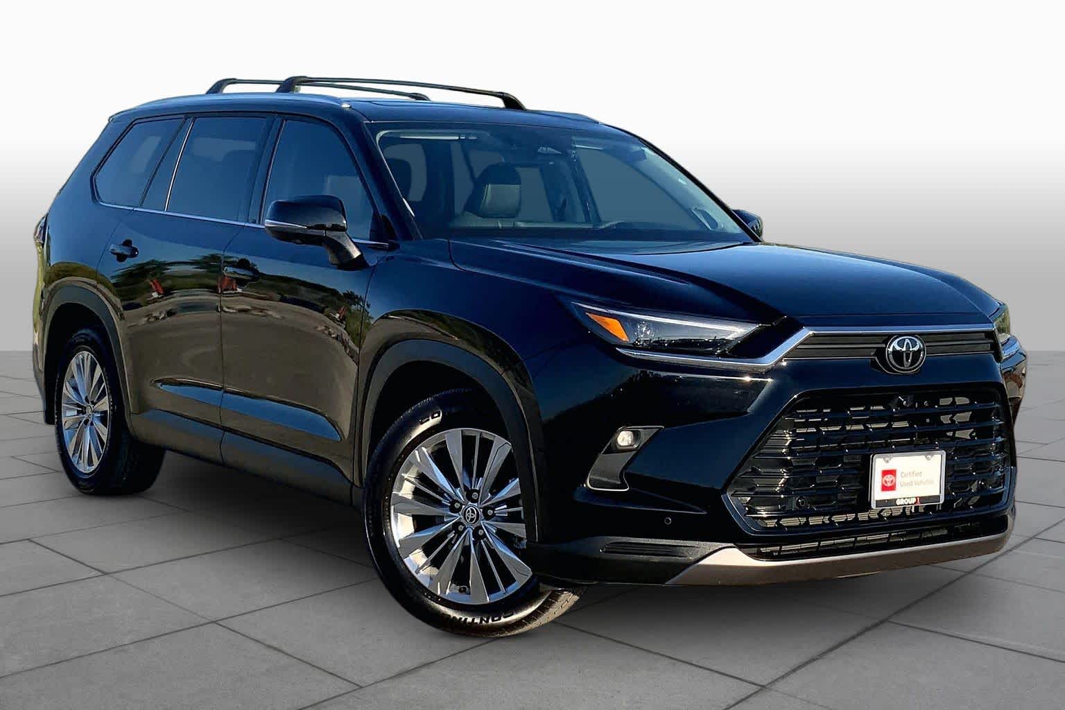 2026 Toyota Grand Highlander Platinum Midnight Black Metallic at Group 1 Toyota Southwest