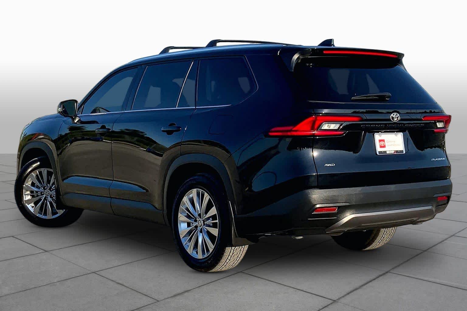 2026 Toyota Grand Highlander Platinum Midnight Black Metallic at Group 1 Toyota Southwest