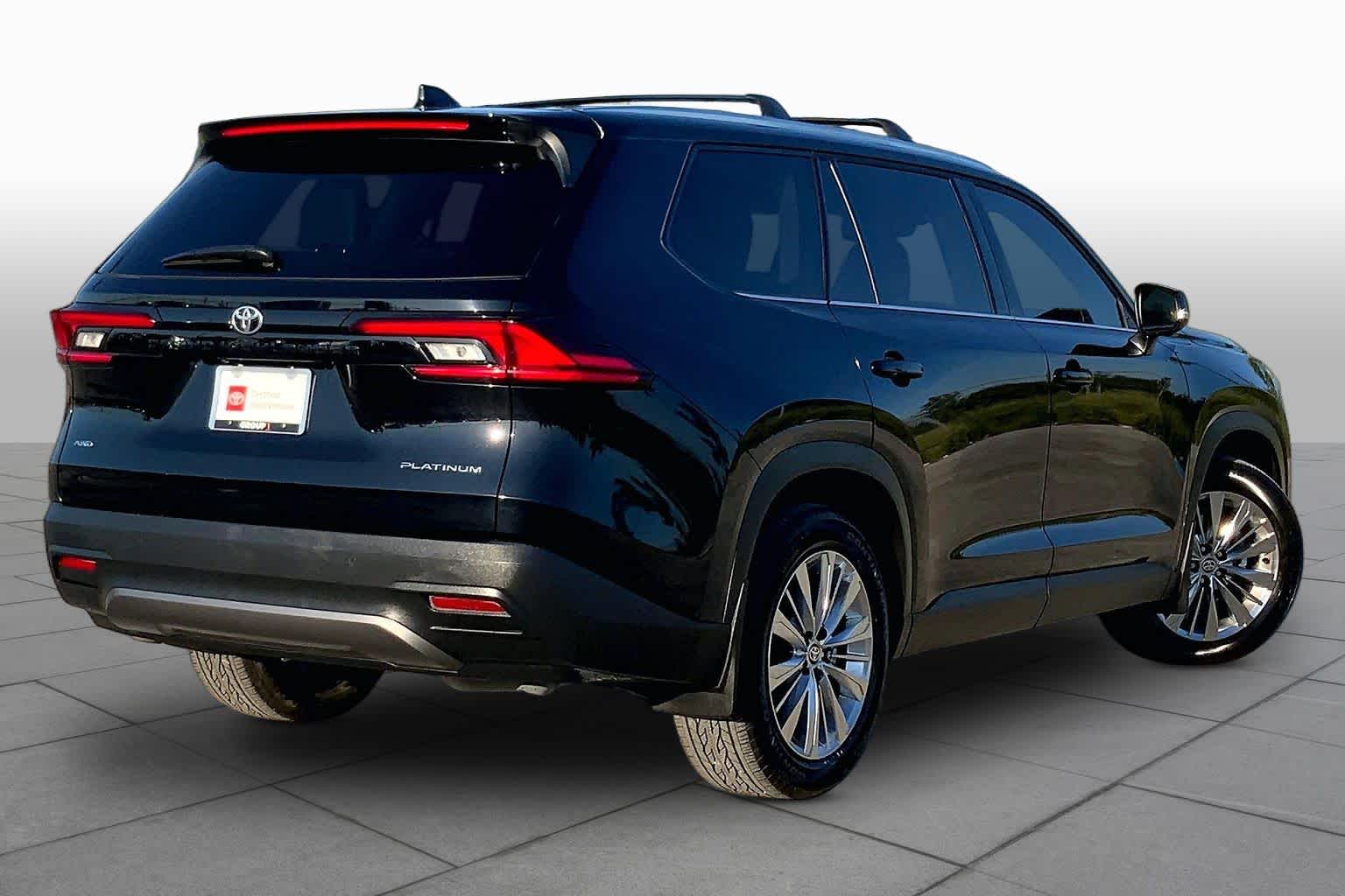 2026 Toyota Grand Highlander Platinum Midnight Black Metallic at Group 1 Toyota Southwest