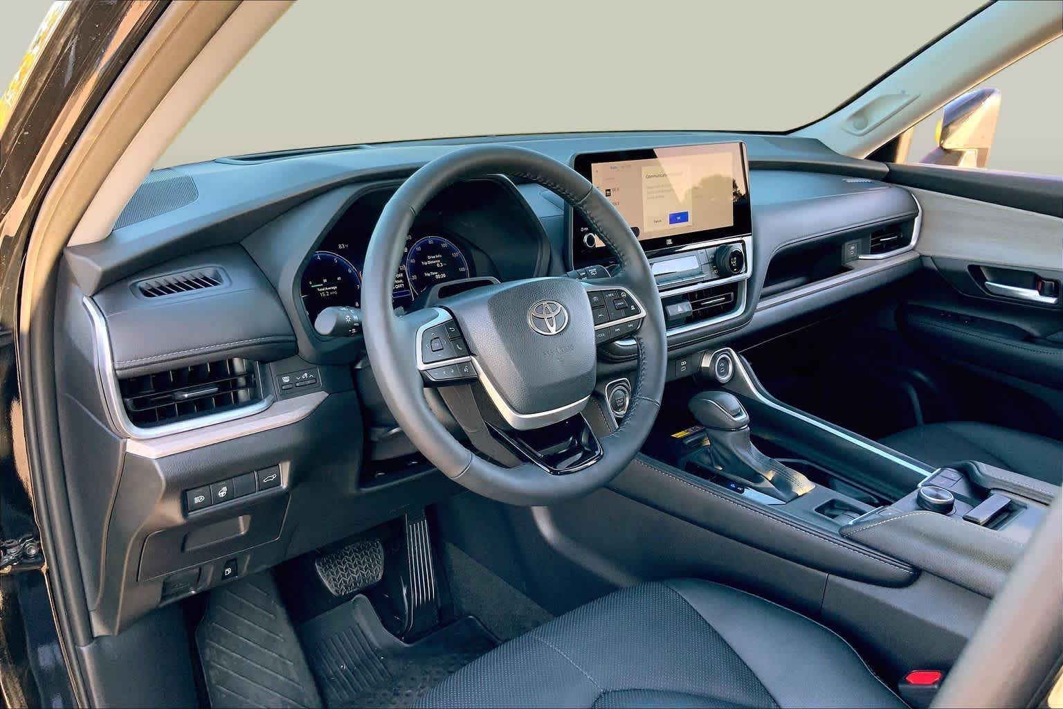 2026 Toyota Grand Highlander Platinum Midnight Black Metallic at Group 1 Toyota Southwest