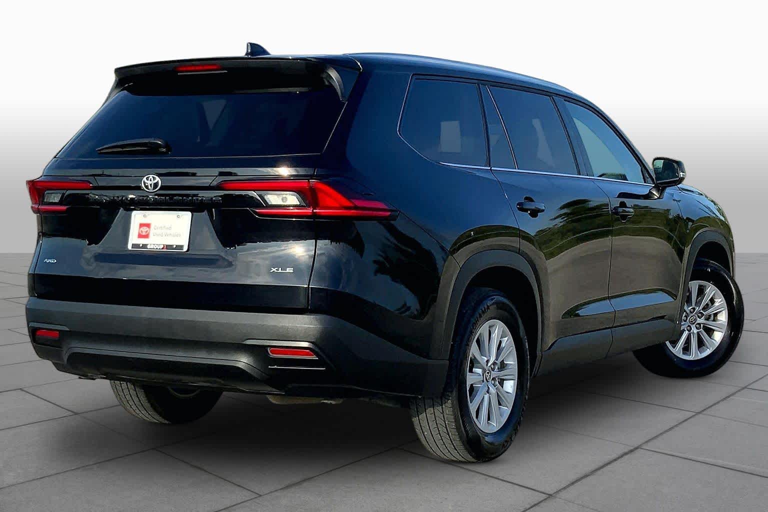 2025 Toyota Grand Highlander XLE Midnight Black Metallic at Group 1 Toyota Southwest