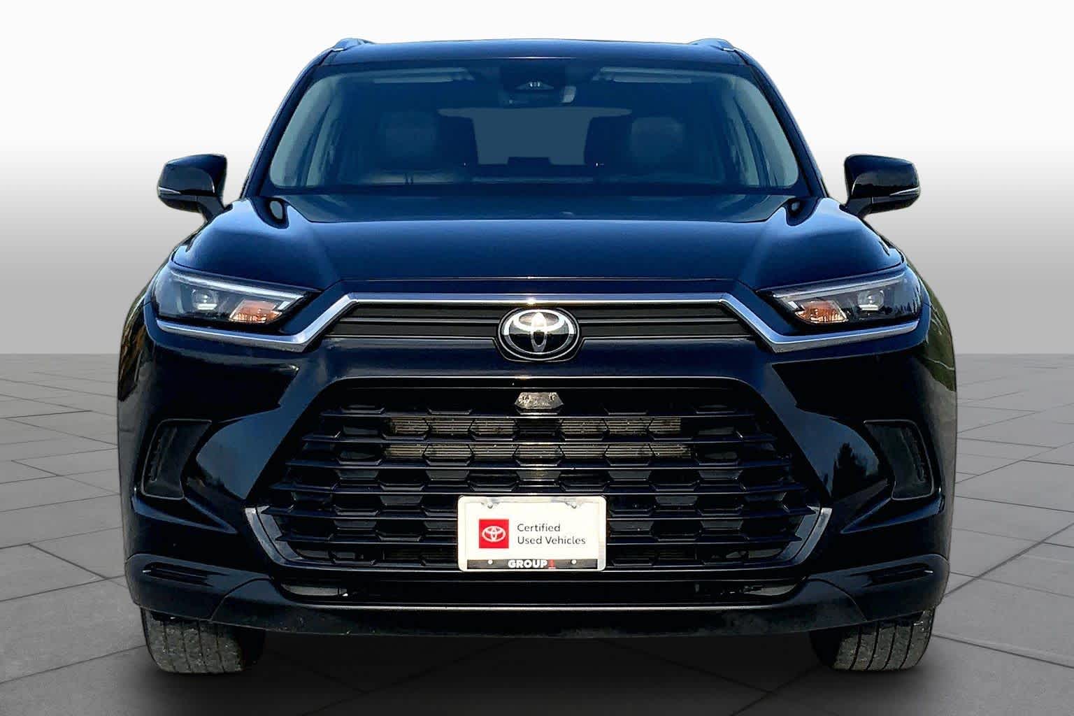 2025 Toyota Grand Highlander XLE Midnight Black Metallic at Group 1 Toyota Southwest
