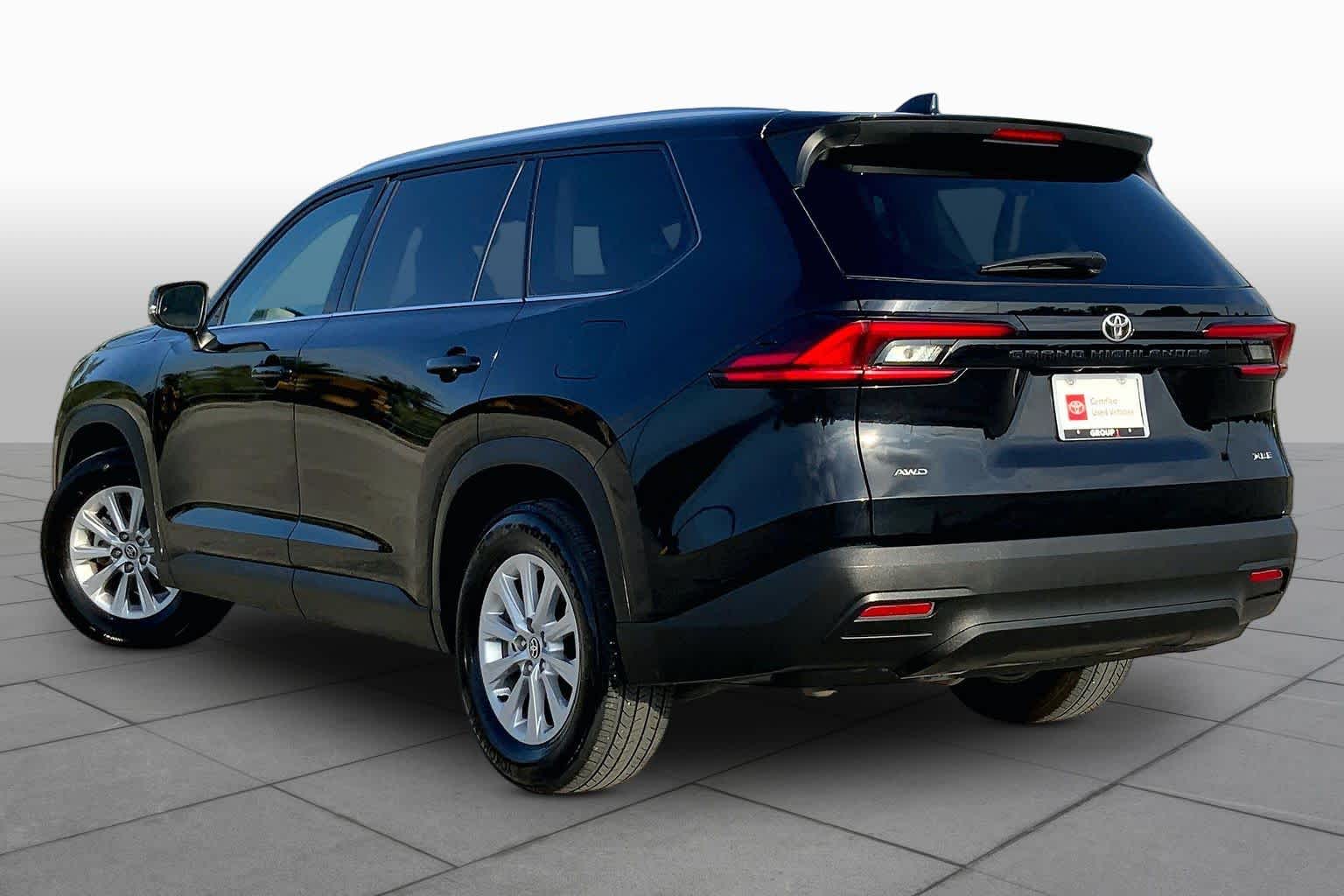 2025 Toyota Grand Highlander XLE Midnight Black Metallic at Group 1 Toyota Southwest