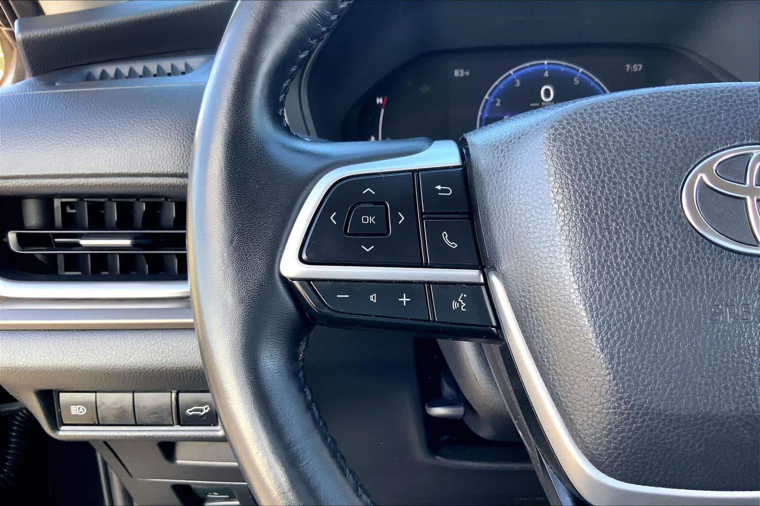2025 Toyota Grand Highlander XLE Midnight Black Metallic at Group 1 Toyota Southwest